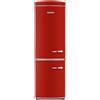 Severin Frigorifero Combinato Capacità 315 litri Classe E Raffreddamento No Frost colore Rosso - RKG8887