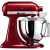 KITCHENAID Impastatrice Planetaria Capacità Ciotola 3.3 Litri Potenza 250 W Con Testa Reclinabile colore Rosso - 5KSM3311XEER