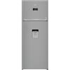 Beko Frigorifero Doppia Porta Capacità 455 Litri Classe energetica E Raffreddamento No Frost colore Argento - RDNE455E40DSN
