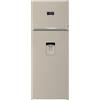 Beko Frigorifero Doppia Porta Capacità 455 Litri Classe energetica E Raffreddamento No Frost colore Beige - RDNE455E40DBN