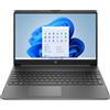 HP Notebook 15.6 Display Full HD Intel Core i5 RAM 8 Gb SSD 512 Gb Windows 11 colore Grigio - 15s-fq5057nl
