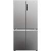 Haier Frigorifero Americano Side by Side Capacità 528 Litri Classe energetica E Raffreddamento No Frost colore Platino / Inox - HCR5919ENMP