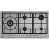 Beko HIML 95225 SXE Piano Cottura 5 Fuochi a Gas 90 cm Griglie in Ghisa (1 Bruciatore Wok) colore Inox
