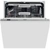 Hotpoint Ariston HIS 7030 Lavastoviglie da Incasso 14 Coperti Classe D Incassata a Scomparsa Totale 60 cm