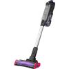 Black & Decker Scopa Elettrica senza Filo Aspirapolvere senza Sacco Ciclonica Potenza 350 Watt Filtro HEPA colore Titanium Viola - BHFEA640WG-QW