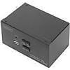 DIGITUS KVM Switch - 2 Port - Dual Display - 4K - HDMI