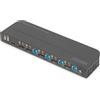 DIGITUS KVM Switch, 4-Port, 4K60Hz, 4 x DP in, 1 x DP/HDMI out