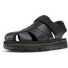 Camper Oruga Sandal K100285, Sandali piatti Uomo, Nero 008, 39 EU