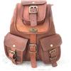 Fatto a mano Zaino in pelle da ragazza tracolla vintage scuola collage libro zaino borsa a...