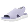 Geox D Spherica Ec5, Sandalo, Bianco Sporco, 39 EU