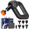 Bob and Brad D6 Pro Plus Pistola Massaggio Muscolare con Terapia a Caldo, 16mm Ampiezza Pistola Massaggiante Muscolo Profondo Tessuto, Massage Gun Massaggiatore per Alleviare Il Dolore Muscolare