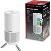 Honeywell Purificatore d'aria a torre di design (True HEPA, rimozione degli allergeni, indicatore di qualità dell'aria, sensore VOC, modalità automatica e Sleep, UltraQuiet), HPA830WE4