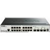 D-Link D-Link SmartPro DGS-1510-20 - Switch - L3 - gestito - 16 x 10/100/1000 + 2 x Gigabit SFP + 2 x 10 Gigabit SFP+ - desktop, montabile su rack DGS-1510-20