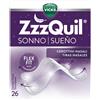 Vicks ZzzQuil Sonno Cerottini Nasali Respira e Dormi meglio 26 pz Cerotto