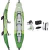 Aqua Marina canoa Kayak gonfiabile 2 Posti Betta 412 Verde