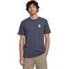 Volcom Blaquedout - Maglietta a Maniche Corte da Uomo, Nero, M