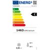 Klimaitalia Congelatore doppia temperatura statico con vetro piatto scorrevole Modello FRC600PFF