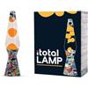 I-TOTAL® - Lampada Lava Spaceship Colorata Effetto Bolle Ipnotico, Design Retrò, Cera Fluida, Luce Rilassante, Lampada Decorativa per Casa e Ufficio (URBAN)
