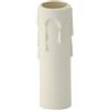 FAEG RIVESTIMENTO CANDELA E14 H65 BIANCO -FAEFG24050