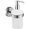 Gedy Dispenser dosasapone a muro Gedy in vetro satinato e acciaio inox cromato | Project