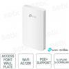 OMADA EAP235-Wall - TP-Link Omada EAP235-Wall Access Point Wall-Plate WiFi AC1200 MU-MIMO per Reti Aziendali ad Alta Densità