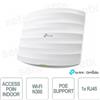 OMADA EAP115 - TP-Link Omada EAP115 Access Point Indoor WiFi N300 per Reti Aziendali ad Alta Densità