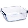 PYREX PREPWARE - Piatto quadrato vetro 20 x 17 cm -1 l