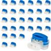 Boboleo Morsetti per Cavi/Cavo,Set di Connettori,Connettori Elettrici Impermeabili Cavo Connettore con Gel per Filo Perimetrale Robot Tagliaerba Giardino Outdoor e Rasaerba,10 Pezzi