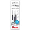 Pentel EnerGel - Confezione da 3 ricariche da 0,7 mm, colore: Blu cielo