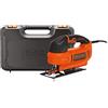 BLACK+DECKER KS701EK - Sega a gattuccio, 520 W, 230 V