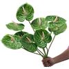Corkwaw 8 pezzi di fiori artificiali di anturio da 60 cm di aspetto realistico per centrotavola e decorazioni per matrimoni e festival, composizioni floreali (verde)