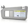 OUKENS Aletta parasole, Aletta Parasole Lato Guidatore Sinistro 74320-42501-B2 Adatta per RAV4 2006-2009 Grigio