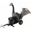 BlackStone BSFC 1600 LE - Biotrituratore a scoppio trainabile - Motore a benzina Loncin