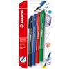 STABILO pointMax - Fineliner Premium - Pack da 4 - Colori assortiti
