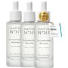 mellow NOIR Concentrated Booster 3 x 30 ml | Immediatamente rammentante | Siero ialuronico per il viso | Siero per la cura degli occhi e la cura del viso | Vegano | Cosmetici naturali certificati