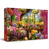 Trefl Premium Plus Quality - Puzzle Tea Time: Preparativi per la Primavera - 1000 Pezzi, Serie di Immagini Nostalgiche Dipinte, per Adulti e Bambini a partire dai 12 Anni