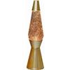 I-TOTAL® Lampada Glitter Spaceship Colorata - Effetto Bolle Brillanti, Design Retrò Vintage, Luce Rilassante e Decorativa, Movimento Dinamico con Glitter, Idea Arredo Casa e Ufficio (GOLD)
