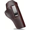 ACEXIER Fondina Tattica in Vera Pelle per Trasporto Occulto 1911, Compatibile con Colt/Springfield/S1g/Browning/S&W 1911 (Brown)