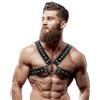 Attitude,Fetish Submissive Imbracatura Petto Uomo in Ecopelle con Borchie