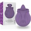 Fun,Intense,Toys Stimolatore Per Clitoride Con Lingua Intense Viola