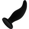 Anal,OhMama Plug Anale Curvo Per Punto P in Silicone OhMama - 12 Cm