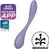 Satisfyer,Vibrator Vibratore Per Punto G Satisfyer Flex 5 - Lilla