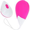 OhMama,Stimulating Uovo Vibrante Ohmama Con 10 Modalità - Rosa e Bianco