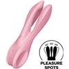 Satisfyer,Vibrator Vibratore Satisfyer Threesome 1 - Rosa