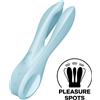 Satisfyer,Vibrator Vibratore Satisfyer Threesome 1 - Blu