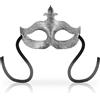 Masks,OhMama Maschera Fleur De Lis - Argentata