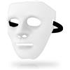 Masks,OhMama Maschera Bianca Tutto Viso