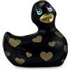 Big Teaze Toys Paperella Vibrante I Rub My Duckie 2.0 Romance - Nero e Oro