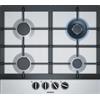 Siemens Piano Cottura 4 Fuochi a Gas Da incasso 58 cm colore Inox e Nero - EC6A5HB90D
