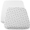 CHICCO Set Lenzuola con Angoli Chicco Next 2 Me Panda 2pz